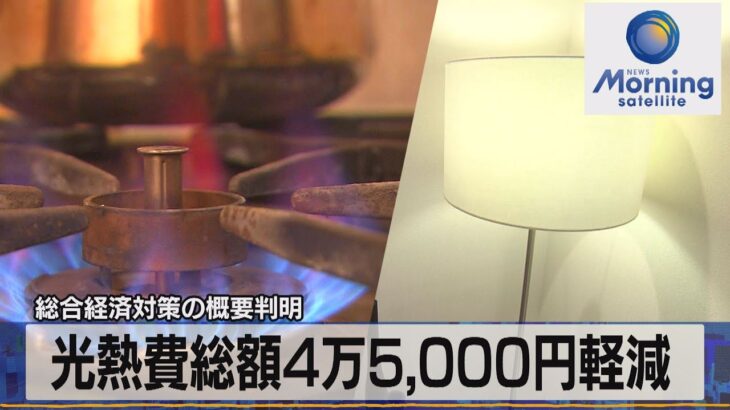 【速報】1世帯4万5000円の支援を表明！電気・ガス・ガソリンで～　