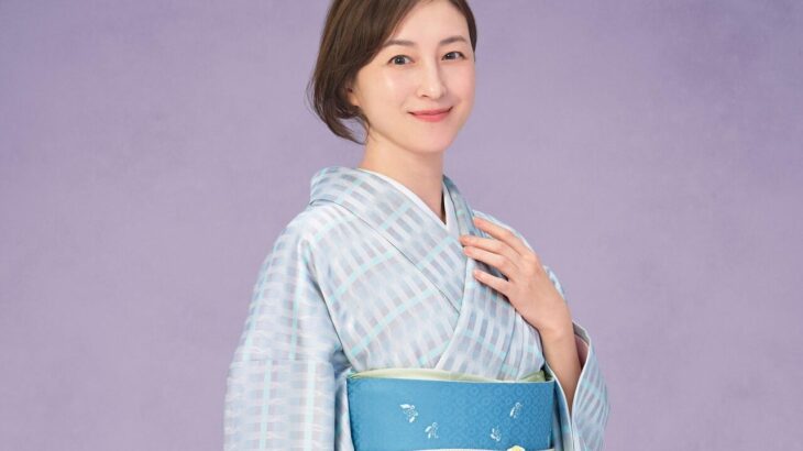 【芸能】＜広末涼子＞着物姿で爽やかに　「日本和装」の新イメージキャラクターに決定