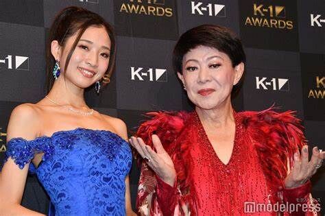 【芸能】美川憲一「ベストガールズ賞」宮野真菜に芸能界のアドバイス＜K-1 AWARDS 2022＞