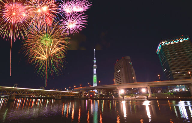 7月29日に誰もが待ち望んでいた隅田川花火大会が2万発で開催決定！