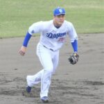 中日石川昂弥、今後はサードに加えファーストの守備にも就くように