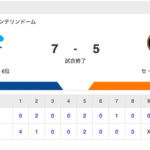 【試合結果】中日 7-5 巨人 15安打の猛攻で打撃戦を制する！新生クリーンナップの活躍で今季初カード勝ち越し！！！