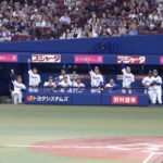 中日立浪監督、石川のホームランで揺れる