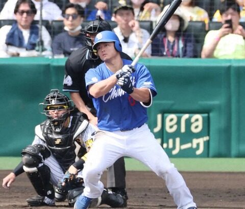 中日・細川成也（24）「今年1年間試合に出て、どんな数字を残せるか楽しみ」