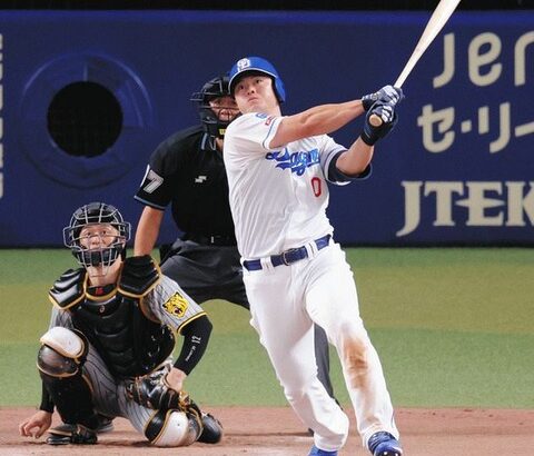 中日細川、ホームバンテリンドームでも打ちまくる